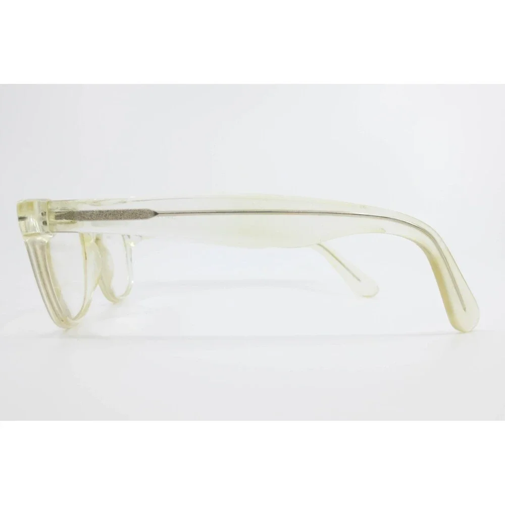 Geek Eyewear RAD 09 Clear Yellow Rectangular Glasses Frames 54-17-145